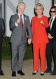 Katy Perry és barátja Clintonéknak öltöztek, még bodyguardjaik is voltak.