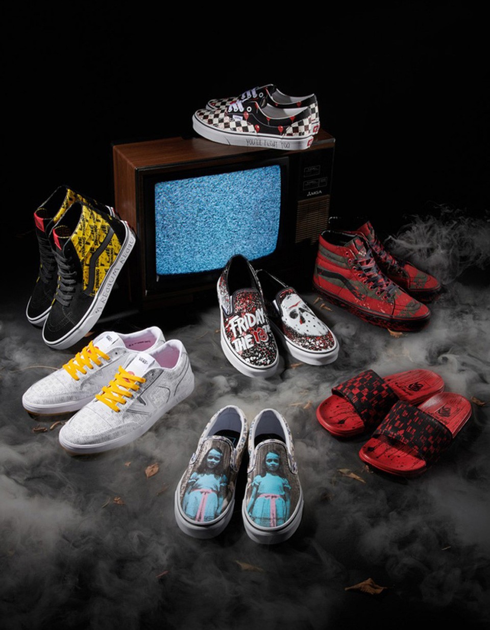  Igazán ütős lett a Vans 2021-es klasszikus horrorokat idéző Halloween-kollekciója