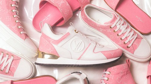 A Louis Vuitton pink sneakerkollekciója MINDEN