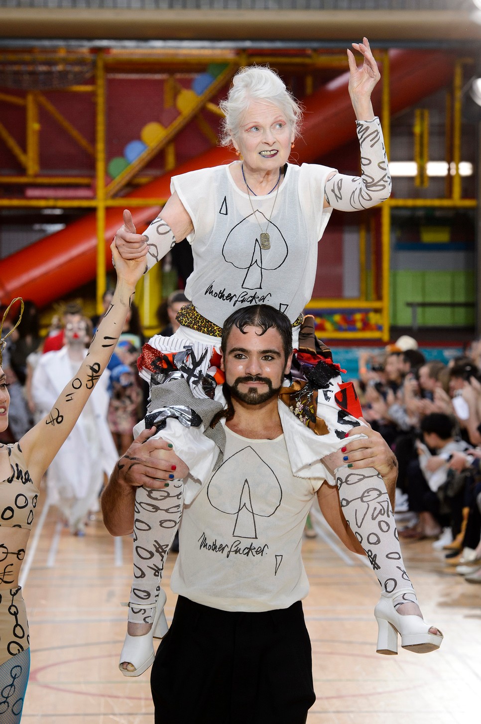 Vivienne Westwood nem ismert lehetetlent és tabut sem