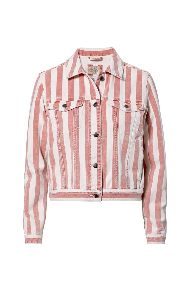 Csíkos dzseki C&A 9995 Ft