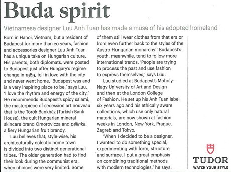 Anh Tuan a Wallpaper magazinban