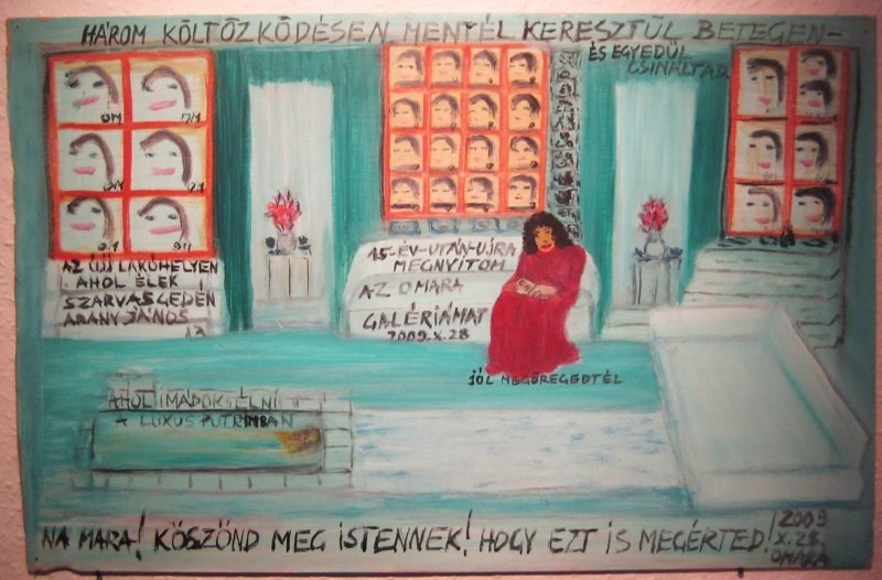 Életében és festészetében cigánysága mellett fontos szerepet játszott szegénysége, betegségei, nőisége, anyasága, lányával való rapszodikus viszonya.