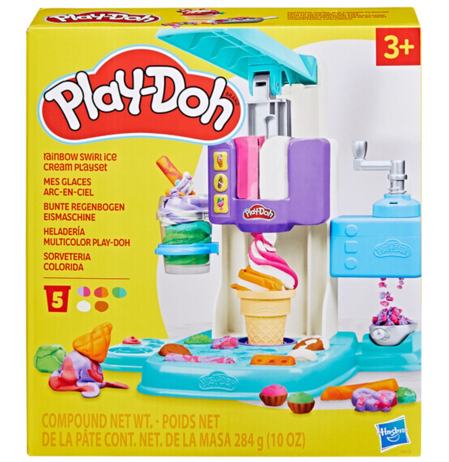 Szivárványos csavaros fagyi készlet  PLAY-DOH - Regio Játék 11 995 Ft 30% kedvezény a GLAMOUR-napokon