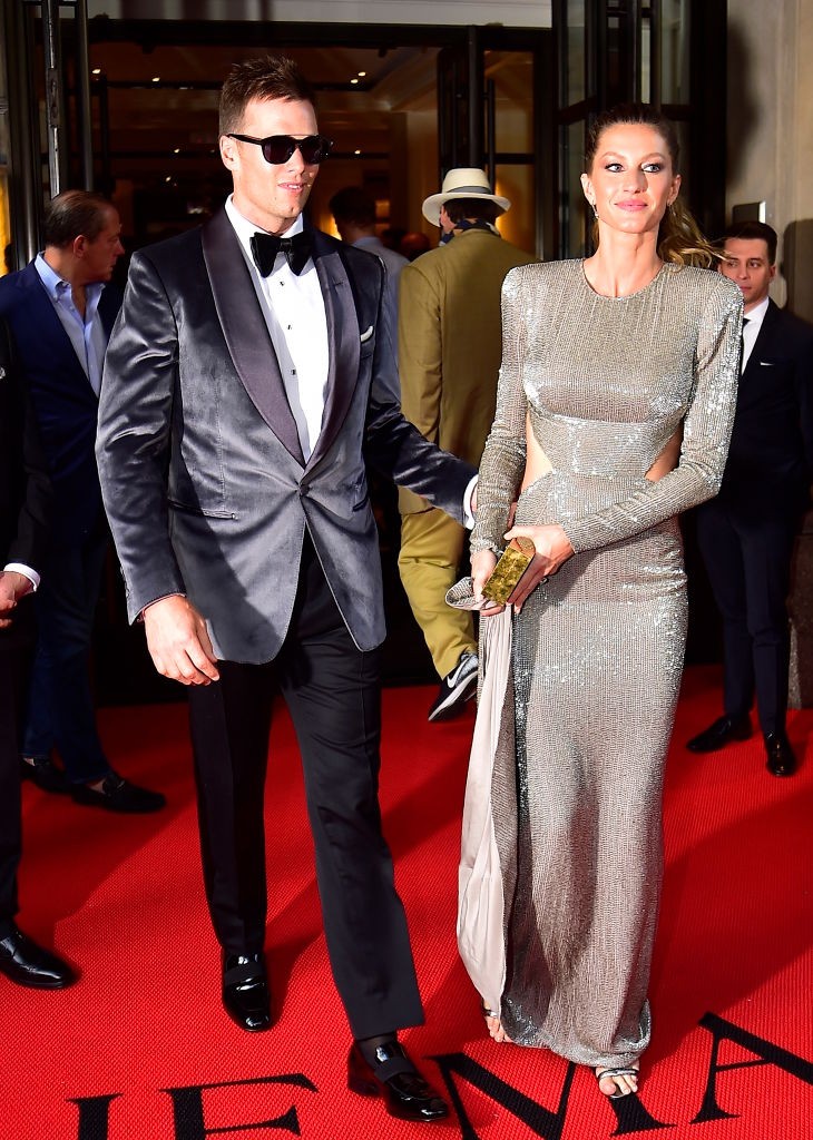 Gisele Bündchen és Tom Brady a Met gálán 2017-ben