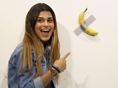 Maurizio Cattelan és a hatmillió dolláros banán