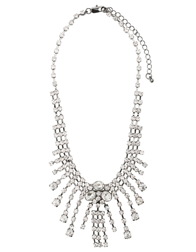 Strasszos nyaklánc F&F 5090 Ft