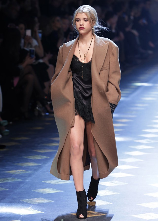 Sophie Richie Dolce & gabbana modellkedése