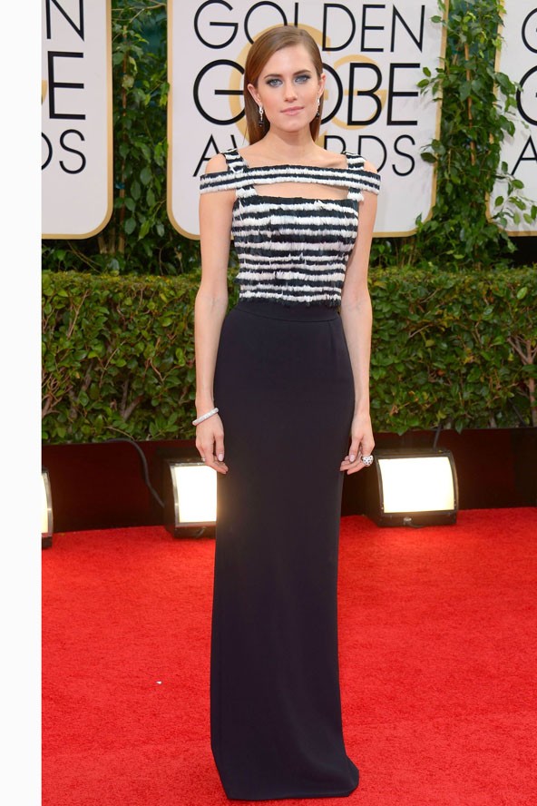 A tavalyi Golden Globe gálára Alexander McQueenben érkezett.