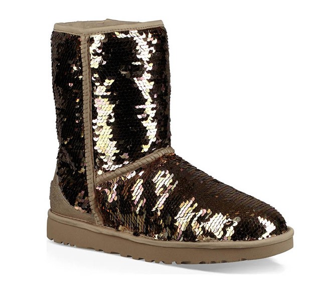 Glitteres Ugg csizma
