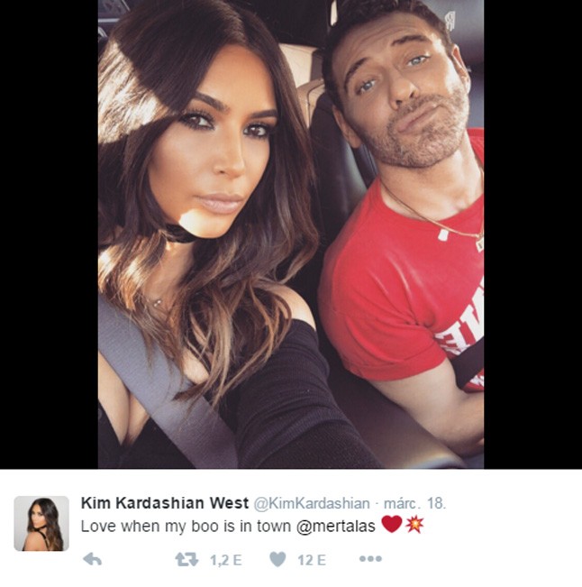 Kim Kardashian egy teljesen random tini fiút jelölget be a fotóin