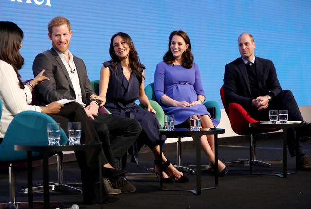 Meghan Markle, Harry herceg, Vilmos herceg, Katalin hercegné