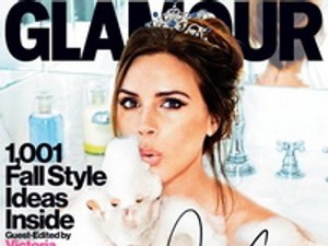 Victoria Beckham a GLAMOUR vendégszerkesztője