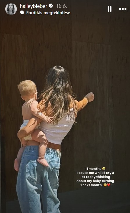 Hailey Bieber és kisfia, Jack