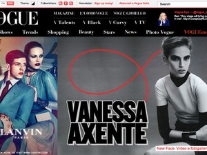 Axente Vanessára felfigyelt az olasz Vogue is