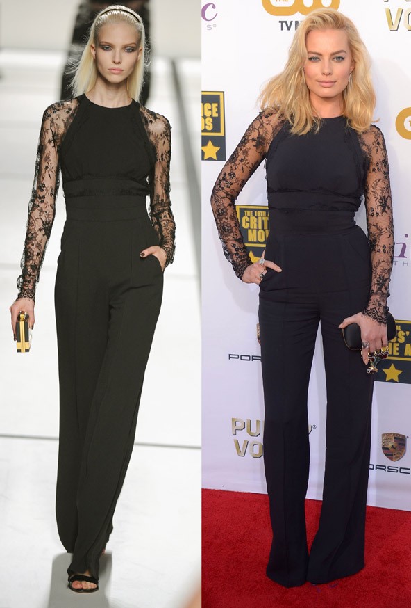 Tudjuk, hogy Margot Robbie mindig szexi. A fekete csipkés Elie Saab overall csak megerősíti ezt az alapigazságot.