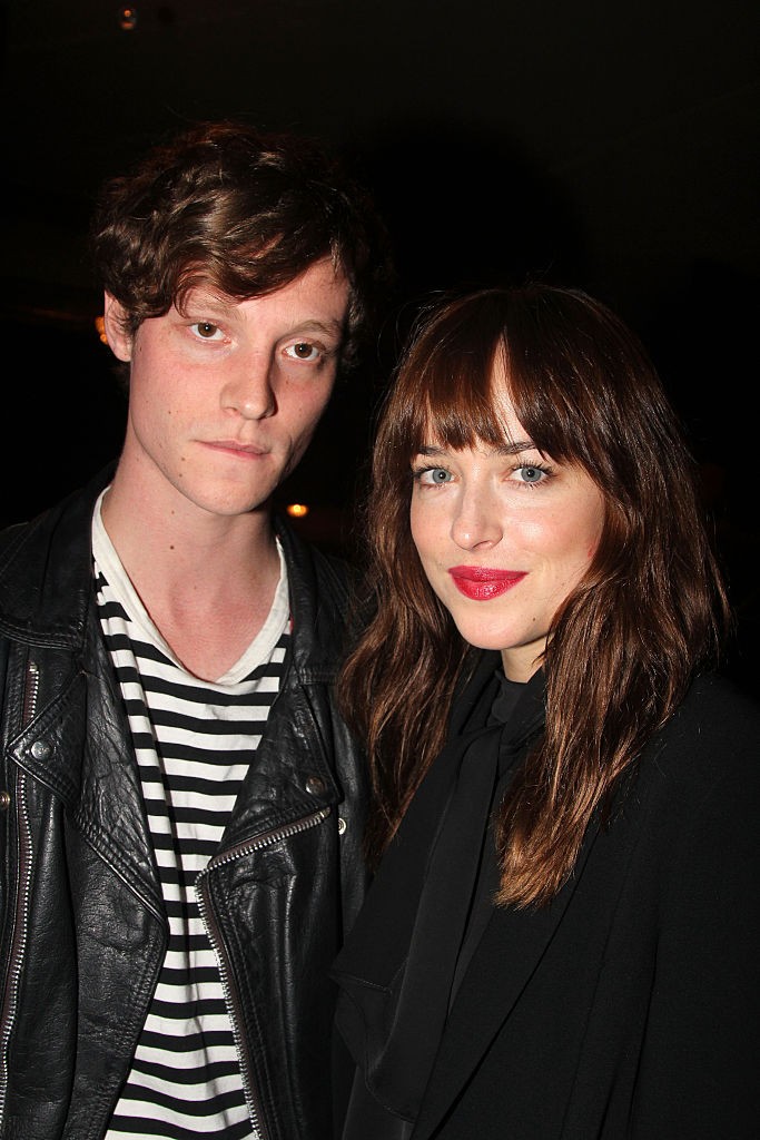 Dakota Johnson és Matthew Hitt 2014-ben, New Yorkban.