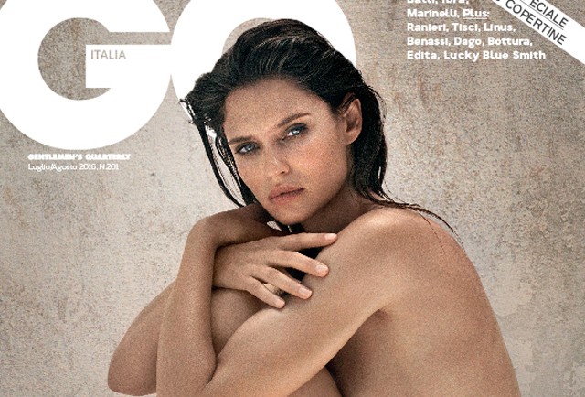 bianca balti, topmodell, modell, olasz modell, gq, olasz gq, férfimagazin, dolce & gabbana
