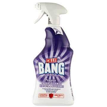 Cillit Bang Power Cleaner Foltmentes Tisztaság Spray - 750 ml a Rossmann üzleteiben és online, GLAMOUR kuponnal, 30% kedvezménnyel 1063 Ft