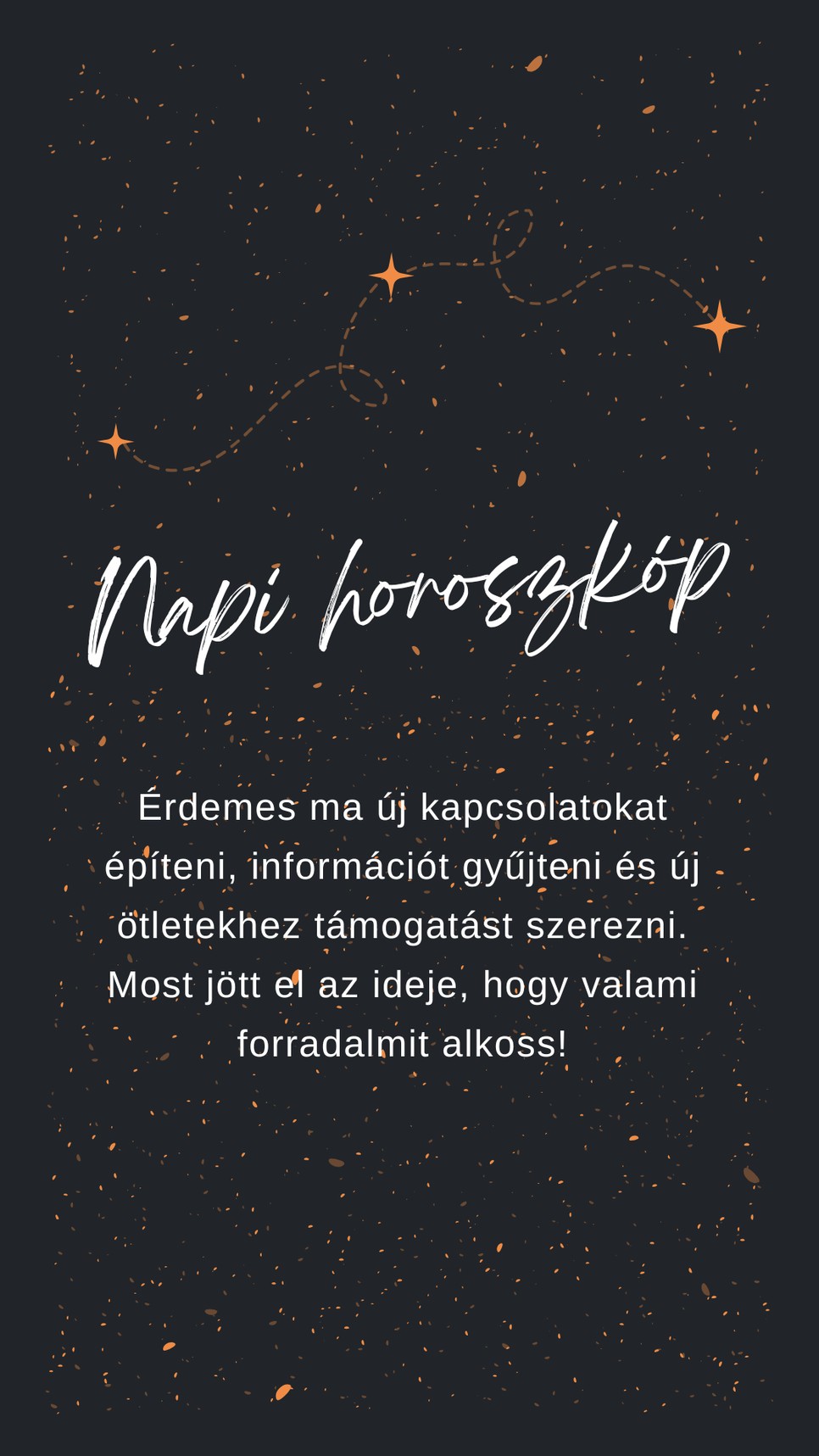 Hallgass a napi horoszkópra
