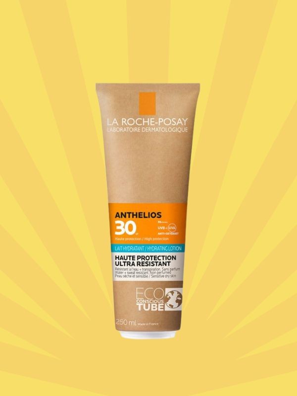 Anthelios napvédő tej ökotubusban LA ROCHE POSAY 11 199 Ft/250 ml (44,79 Ft/1 ml) az Unipatika gyógyszertárakban és online, GLAMOUR Summer Week kuponnal, 25% kedvezménnyel 8399,25 Ft