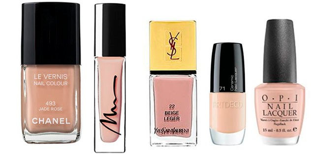 Top 5 nude körömlakk
