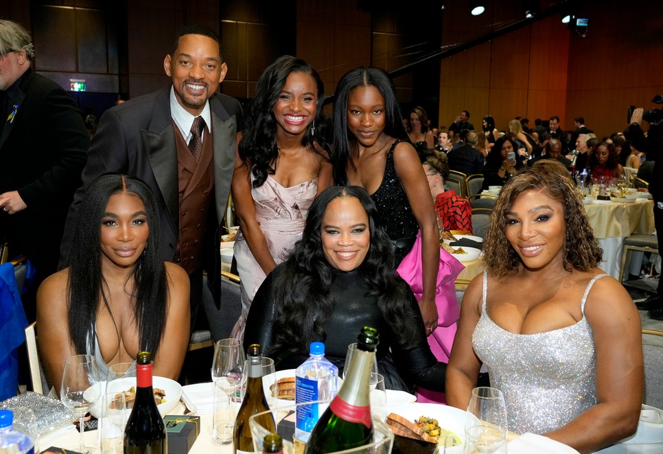 Venus Williams, Will Smith, Saniyya Sidney, Isha Price, Demi Singleton és Serena Williams