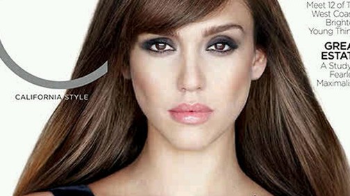 Jessica Alba a sminkes áldozata lett