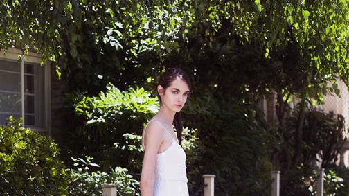 Rebeka ma castingra megy ebben a csinos ruhában