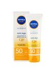 Sun Q10 fényvédő krém NIVEA 3699 Ft/50 ml (73,98 Ft/1 ml) a Rossmann üzleteiben és online, GLAMOUR kuponnal 30% kedvezménnyel 2589 Ft 