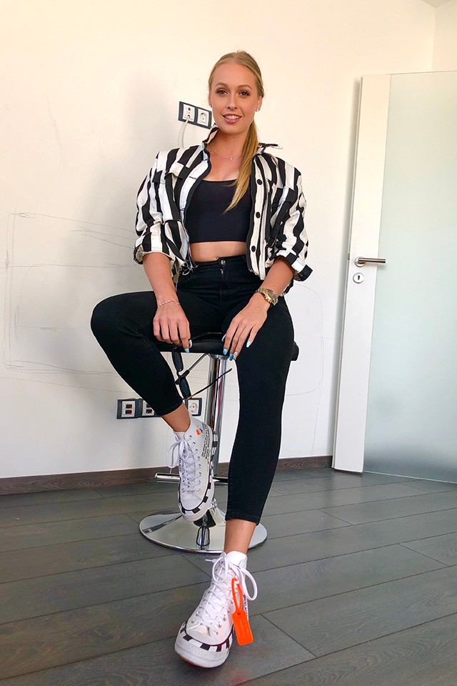 Stollár Fanny a rohangálós napját egy Margitsziget-körrel zárja