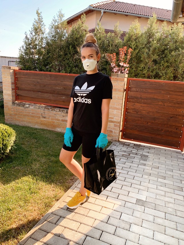 Dombai Laura így oldja meg a boltba járást ebben az időszakban