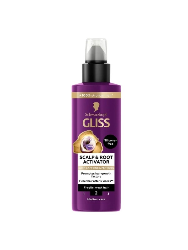 Gliss Full Hair Wonder fejbőr & hajhagyma aktiváló szérum SCHWARZKOPF 3199 Ft/100 ml (31,99 Ft/1 ml) a Rossmann üzleteiben és online, GLAMOUR kuponnal, 35% kedvezménnyel 2079 Ft 