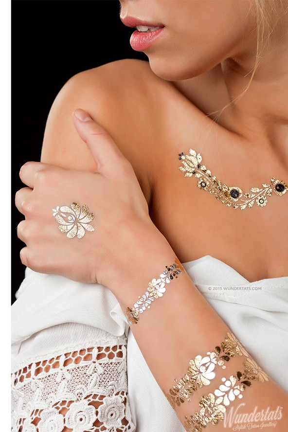 Csillogó, egyedi testékszerek? Tündökölj idén nyáron a Wundertats tetkóiban