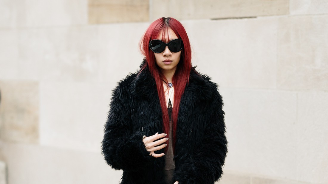 glamour napszemüveg nő bunda