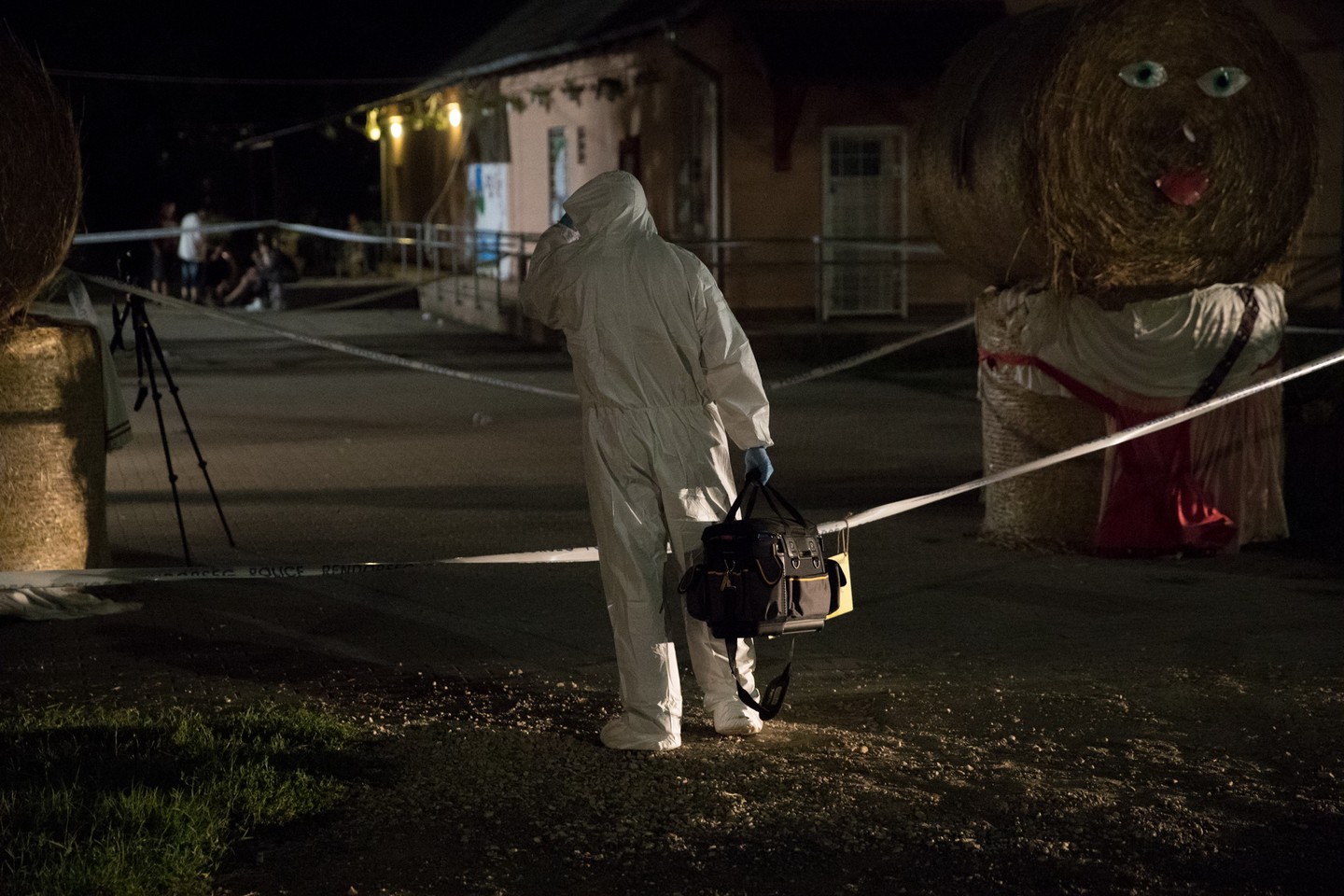 Az utcán szúrta le vitapartnerét - Fotó: police.hu