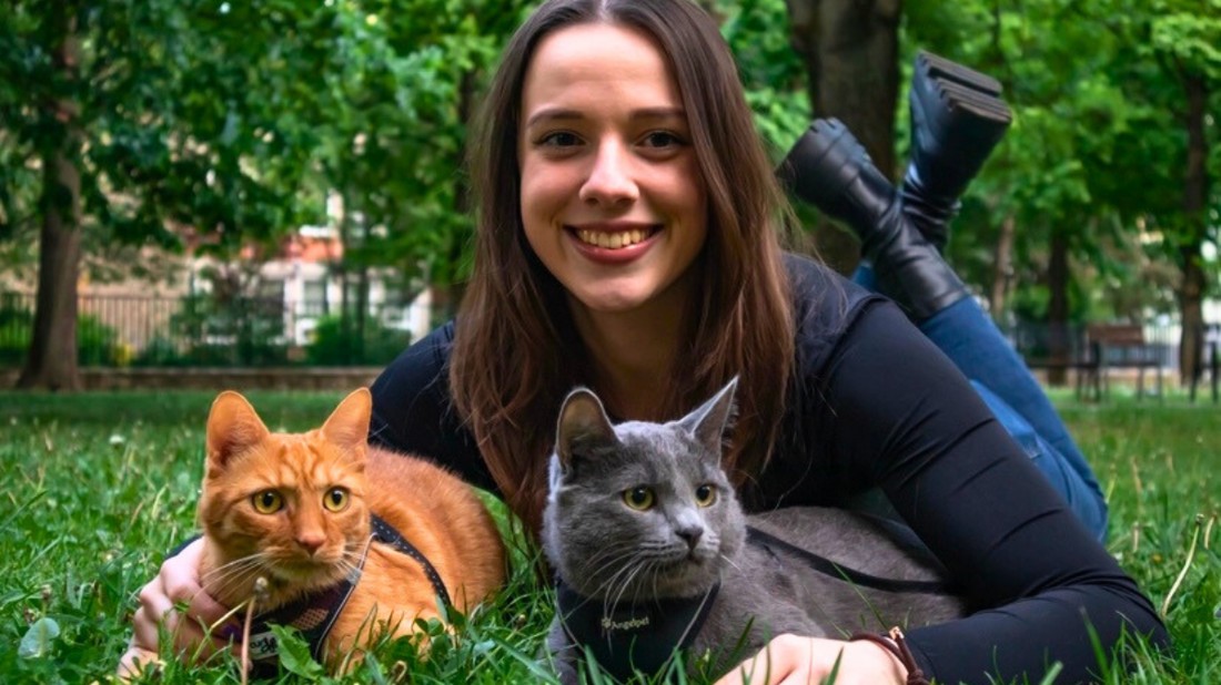 Kovács Petra és segítői, a Terápiás és Segítő Macskákért Alapítvány munkatársai