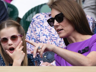 Így nézett ki Katalin hercegné, amikor először jelent meg a királyi család tagjaként Wimbledonban