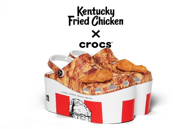 A Crocs és a KFC együttműködése