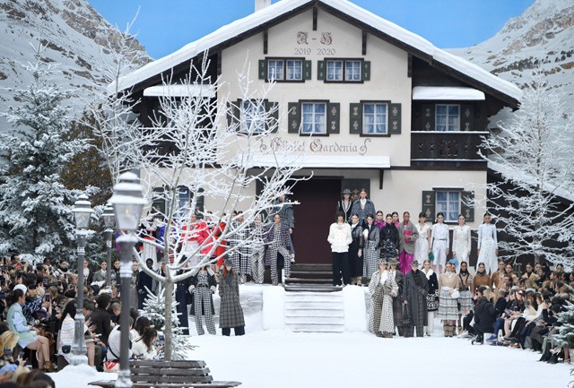 Chanel divatbemutató