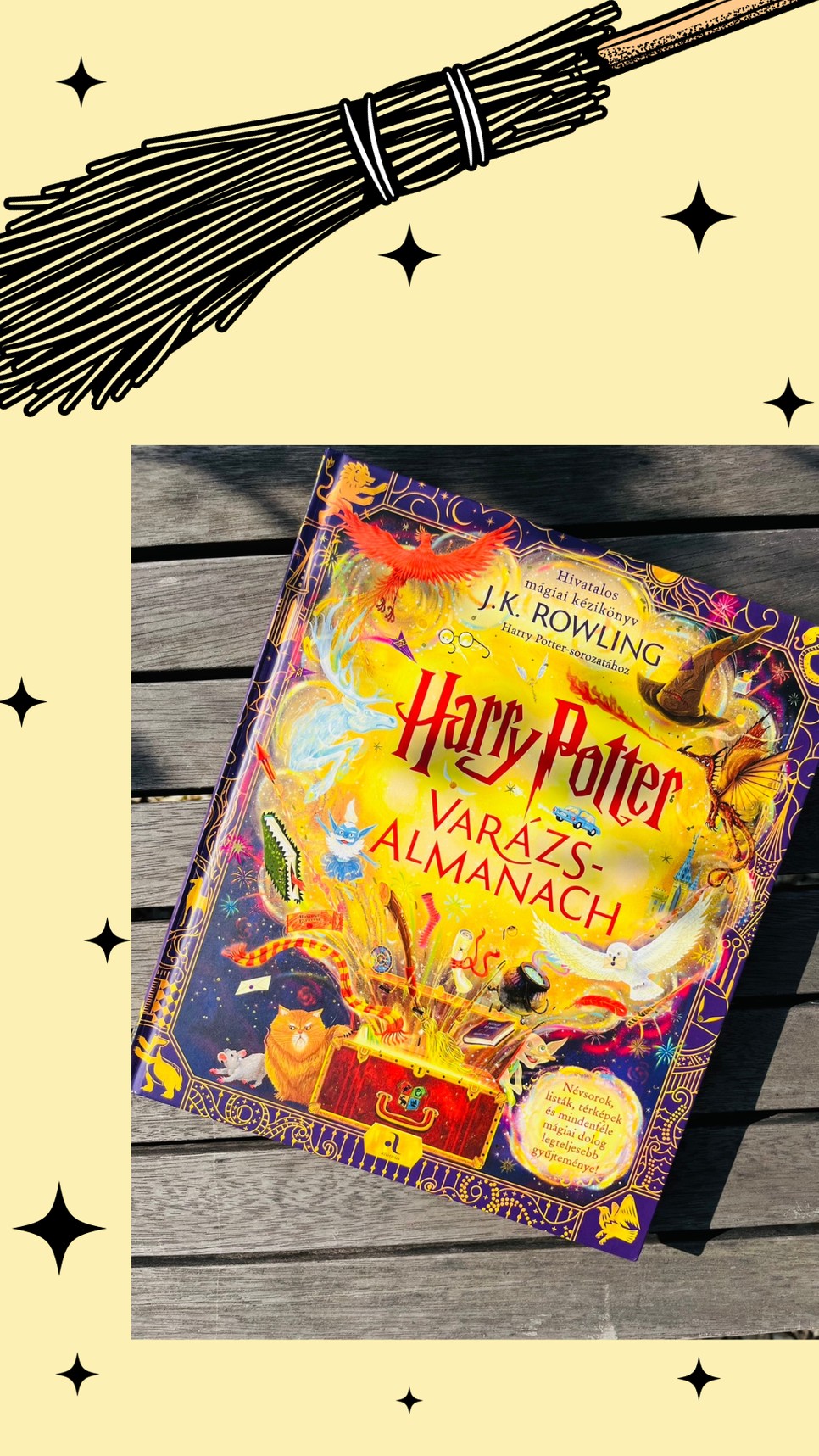 A Harry Potter Harry Potter Varázsalmanach című könyvön hét művész dolgozott