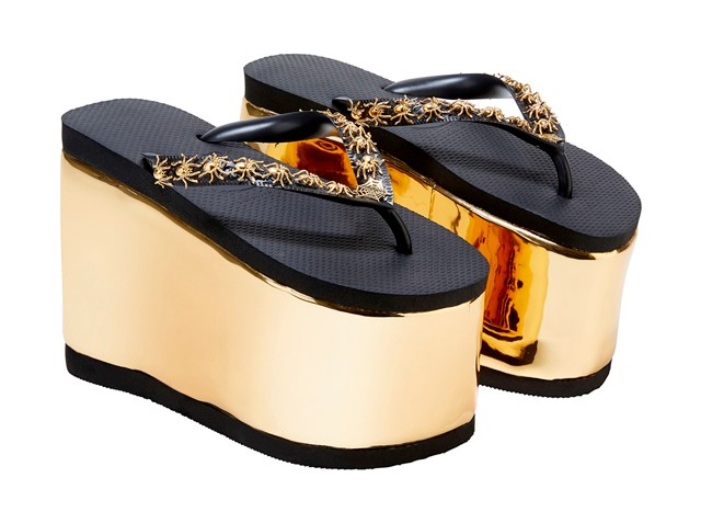 High fashion ihlette flip-floppok