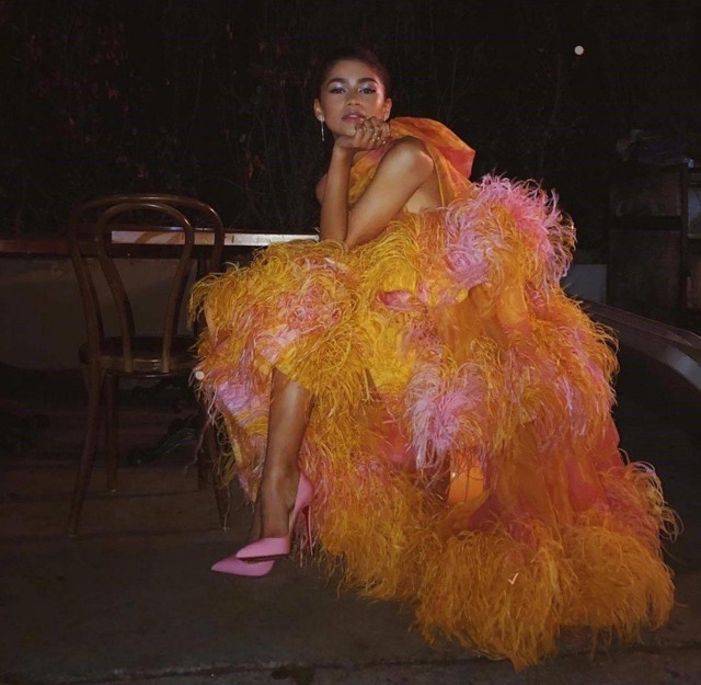 Zendaya egy Marc Jacobs ruhában