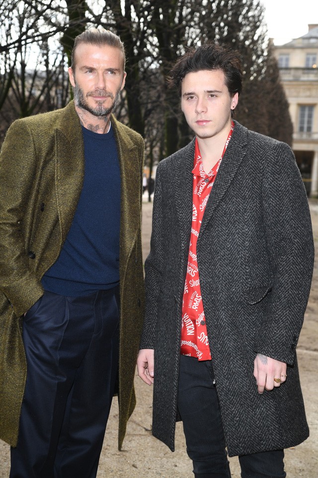 David és Brooklyn Beckham
