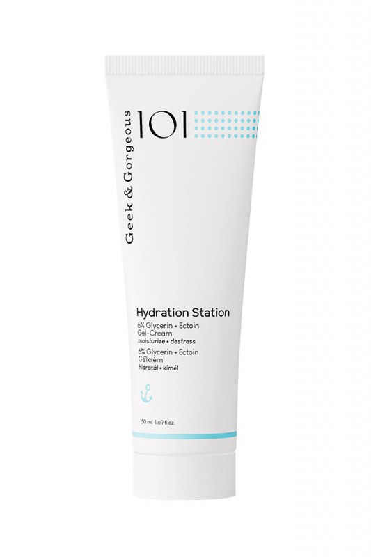 Hydration Station gélkrém kombinált és zsíros bőrre GEEK & GORGEOUS 101 2690 Ft/50 ml (53,8 Ft/1 ml)
