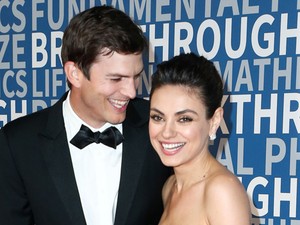 Mila Kunis és Ashton Kutcher annyira édesek együtt a vörös szőnyegen