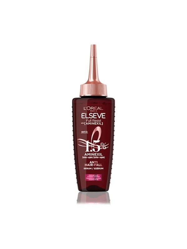 Elseve Full Resist Anti-Hairfall szérum L’OREAL PARIS 4199 Ft / 102 ml (41,17 Ft / 1 ml) a Rossmann üzleteiben és online, GLAMOUR kuponnal 25% kedvezménnyel 3149,25 Ft
