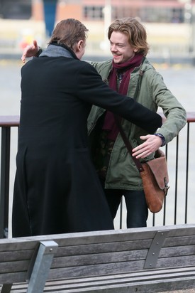 Thomas Brodie-Sangster 2017-ben, az Igazából szerelem 2. rövidfilmben