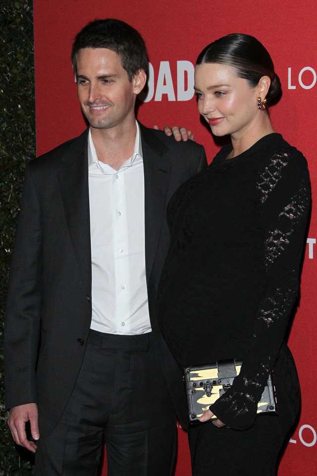 Miranda Kerr és Evan Spiegel