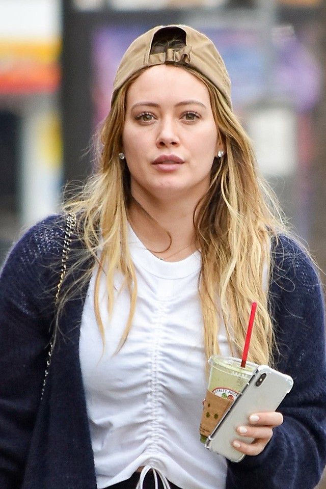 Hilary Duff street style